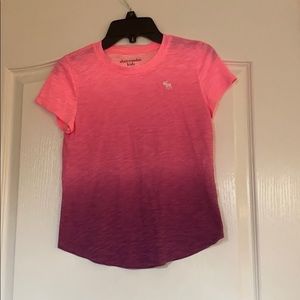 Abercrombie Kids Pink Ombré T-shirt